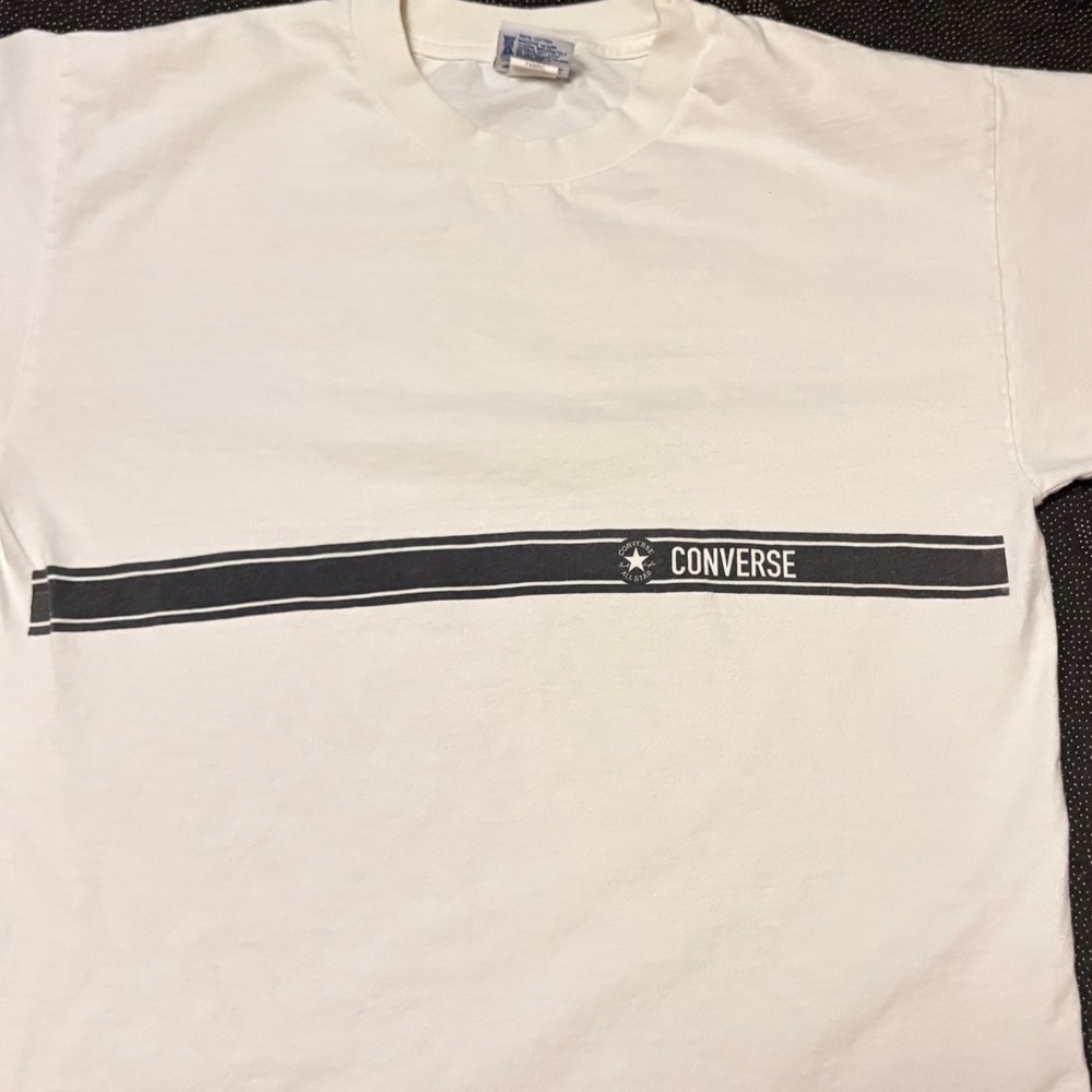 Vintage Converse White Men's Shirt